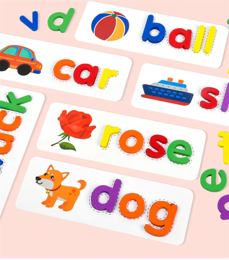 Word Builder™ Spelling Kit – Kids Reading Learning Toy