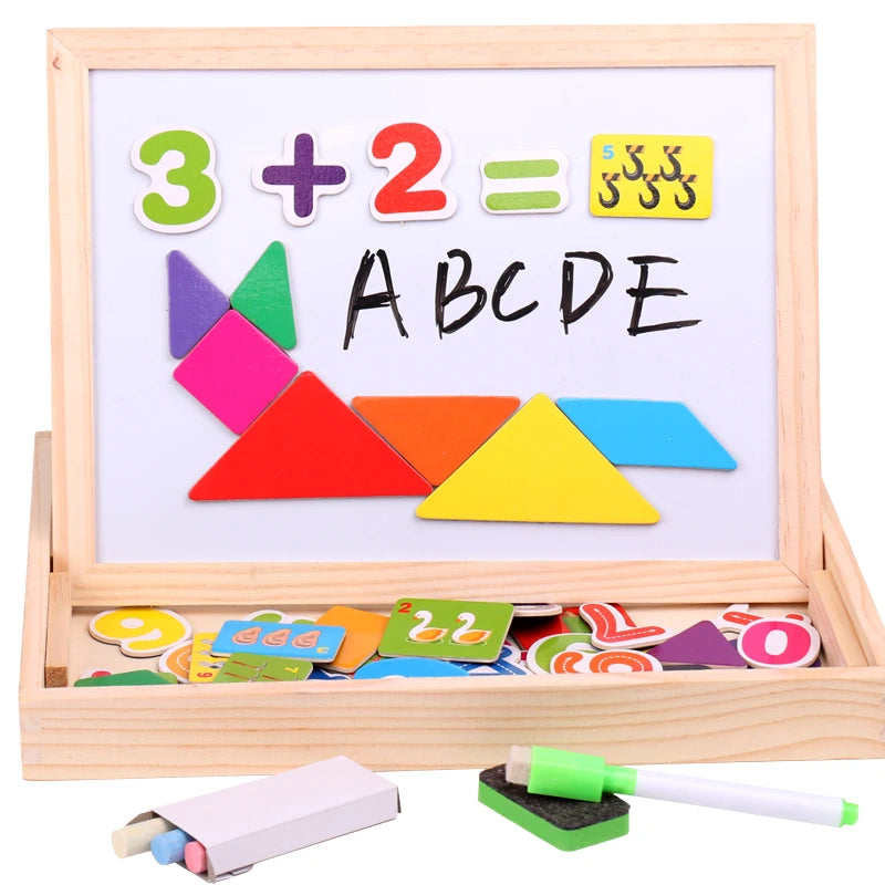 Creative Board™ Wooden Learning Activity Set for Kids