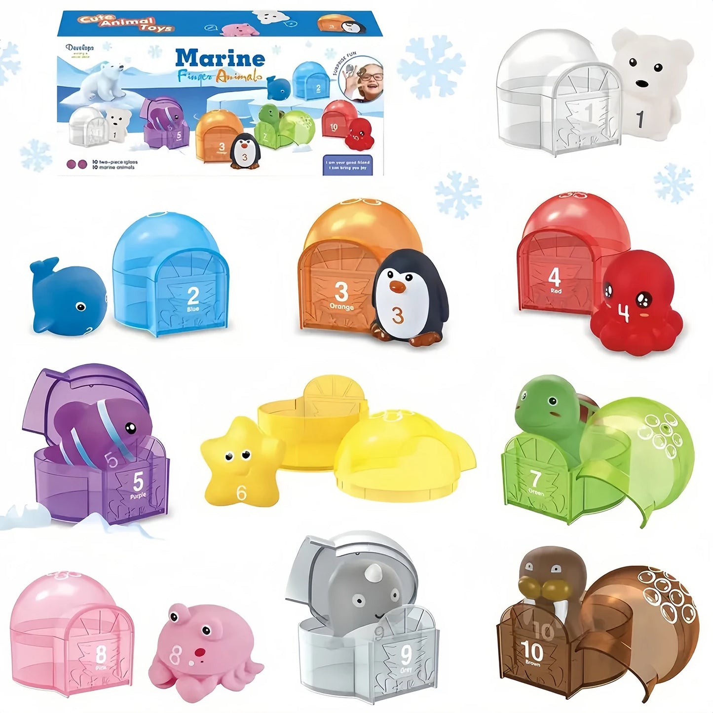 SmartPlay™ Montessori Learning Train Set