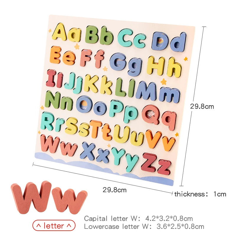 SmartLetters™ Learning Puzzle – Upper & Lowercase ABC Toy
