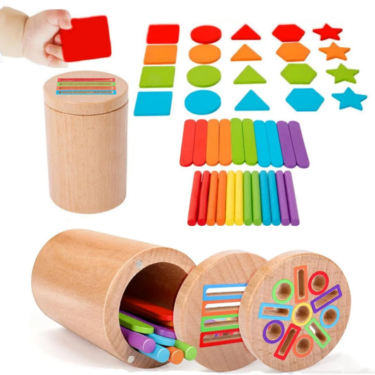 Bright Minds Montessori 3‑in‑1 Learning Cups