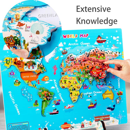 Little Explorer™ Magnetic World Map
