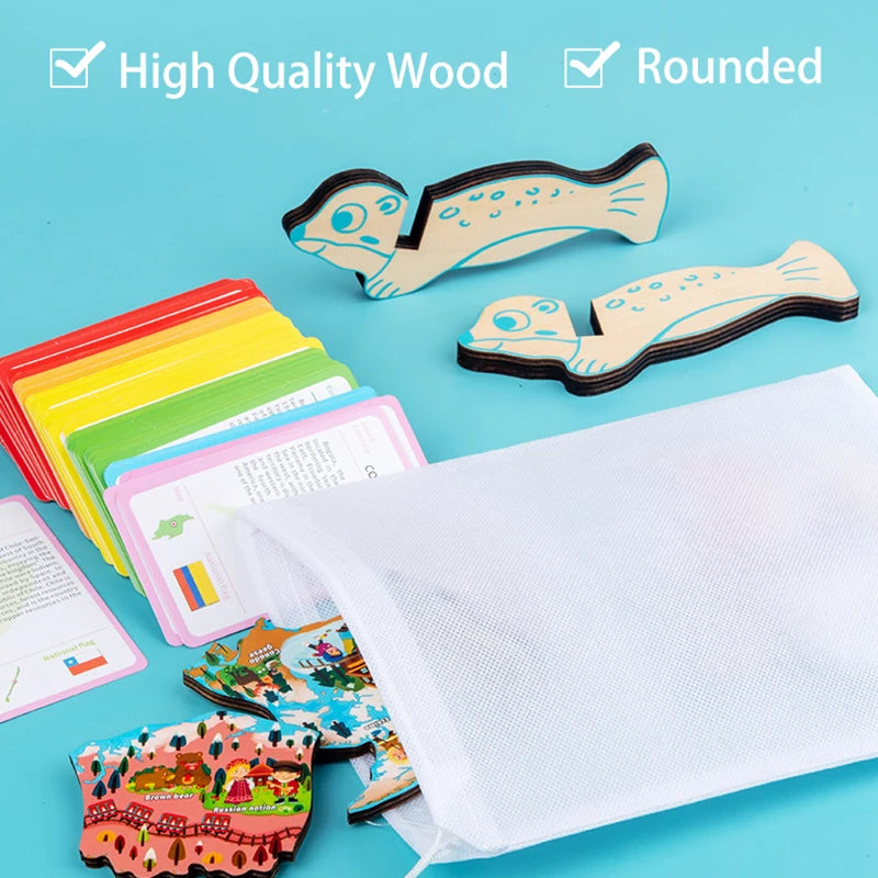Little Explorer™ Magnetic World Map