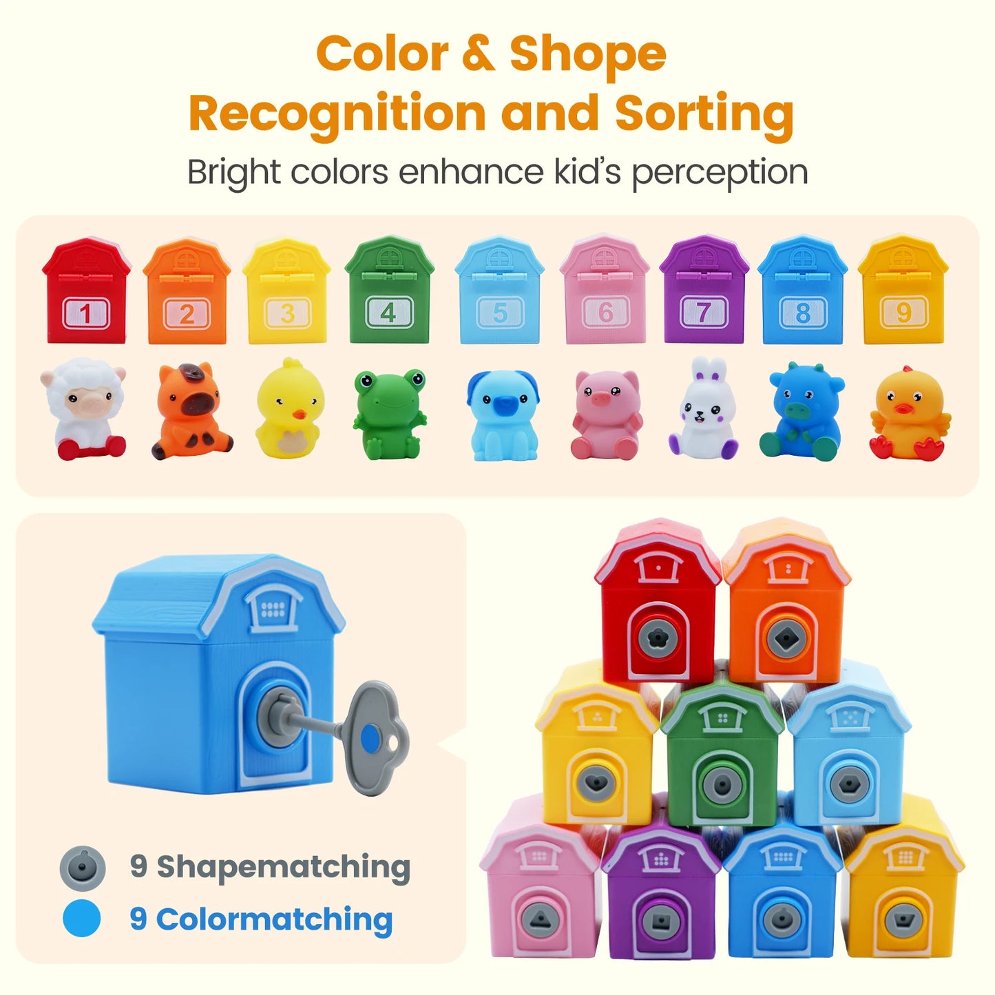 SmartPlay™ Montessori Learning Train Set