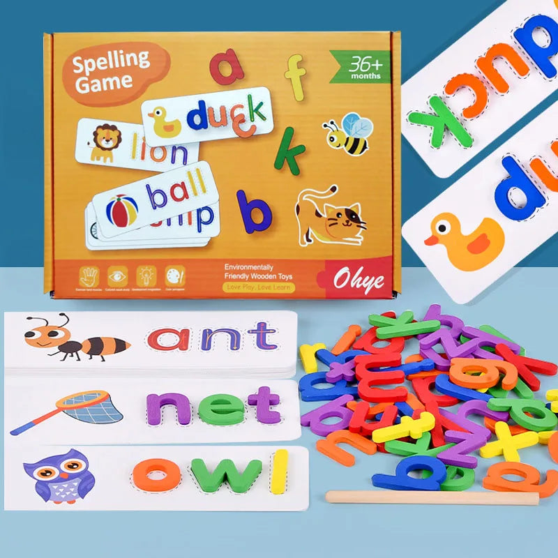 Word Builder™ Spelling Kit – Kids Reading Learning Toy
