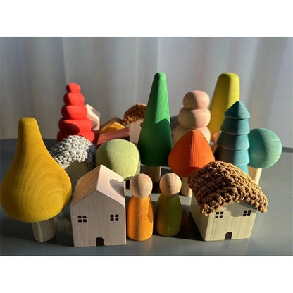 Dream Builder™ Wooden World Play Set