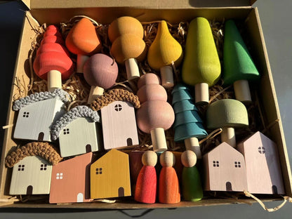 Dream Builder™ Wooden World Play Set