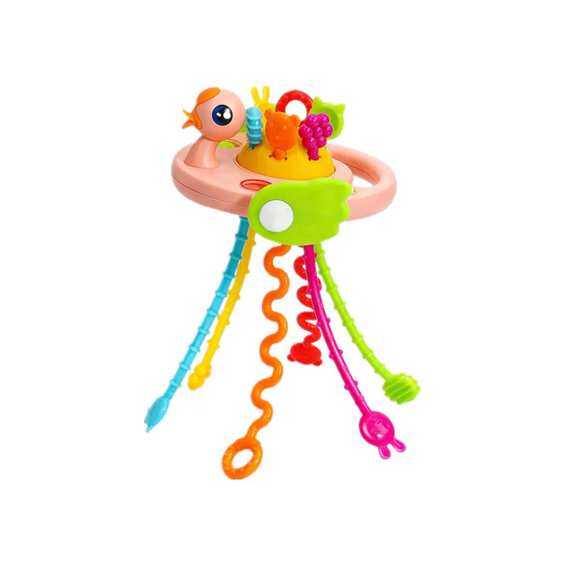 Happy Hands Montessori Teething Pull Toy