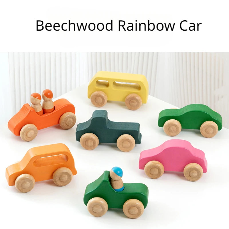 WonderWay™ Rainbow Car Set