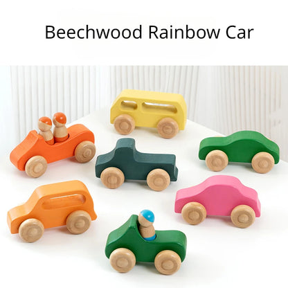 WonderWay™ Rainbow Car Set