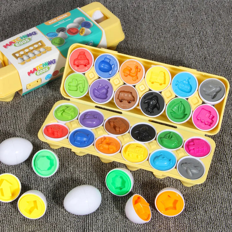 LittleHands™ Shape & Skill Egg Puzzle Toy