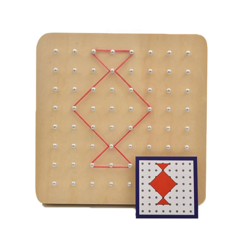 BrightMind Fun & Smart Geometry Puzzle Board