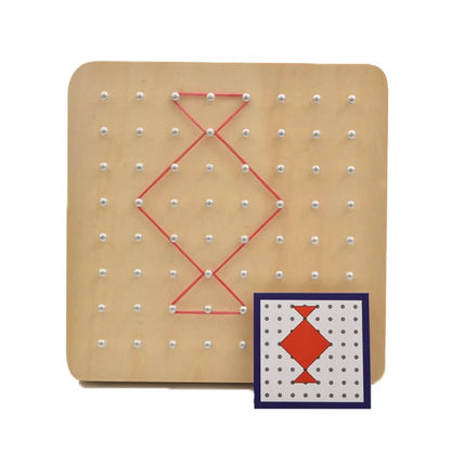 BrightMind Fun & Smart Geometry Puzzle Board