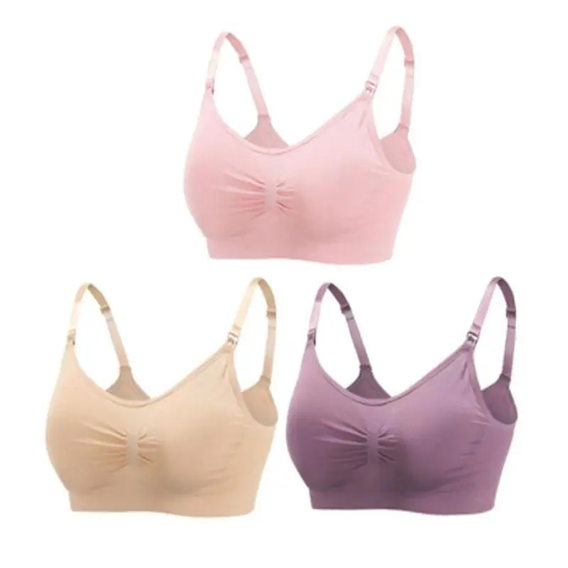 Breathable Seamless Cotton Bra – Soft Daily Comfort