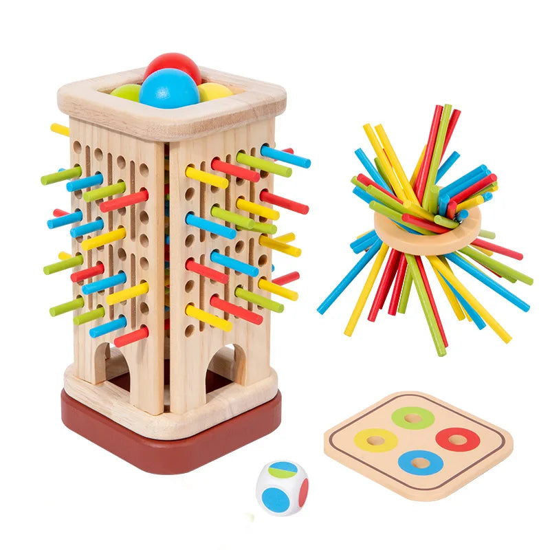 Balance Battle™ – Kids Wooden Brain Training Game
