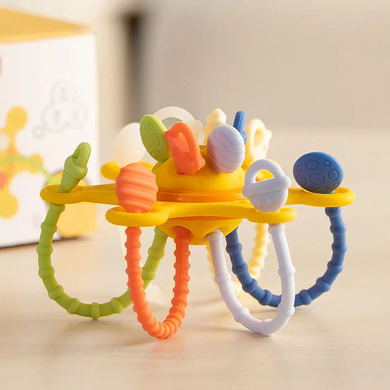 Happy Hands Montessori Teething Pull Toy