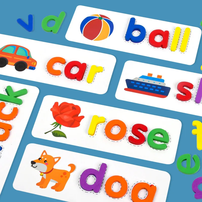 Word Builder™ Spelling Kit – Kids Reading Learning Toy
