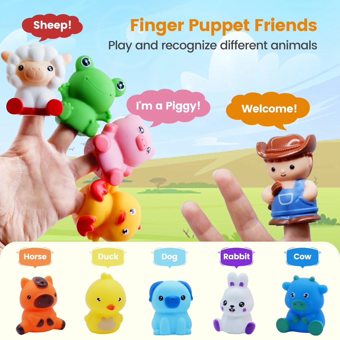 SmartPlay™ Montessori Learning Train Set