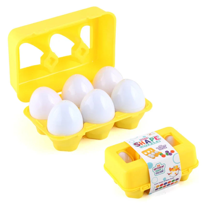 LittleHands™ Shape & Skill Egg Puzzle Toy