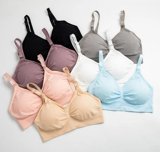 Breathable Seamless Cotton Bra – Soft Daily Comfort