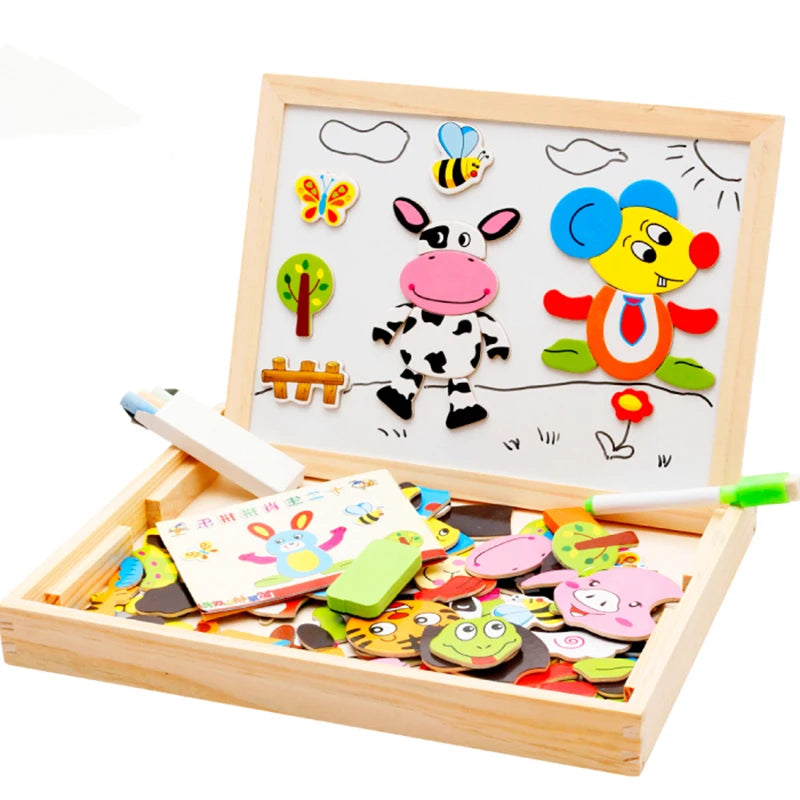 Creative Board™ Wooden Learning Activity Set for Kids