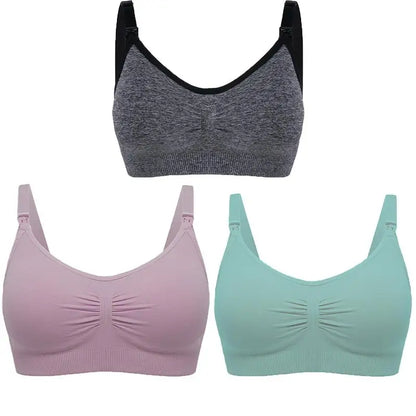 Breathable Seamless Cotton Bra – Soft Daily Comfort