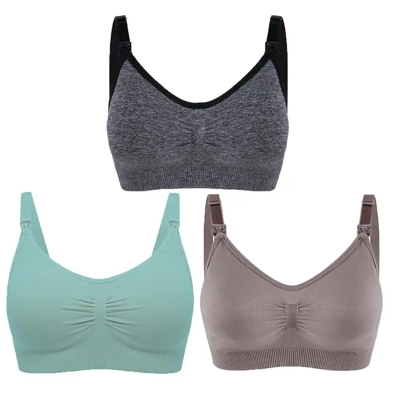 Breathable Seamless Cotton Bra – Soft Daily Comfort