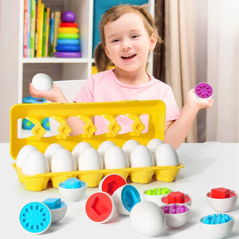 LittleHands™ Shape & Skill Egg Puzzle Toy