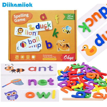 Word Builder™ Spelling Kit – Kids Reading Learning Toy