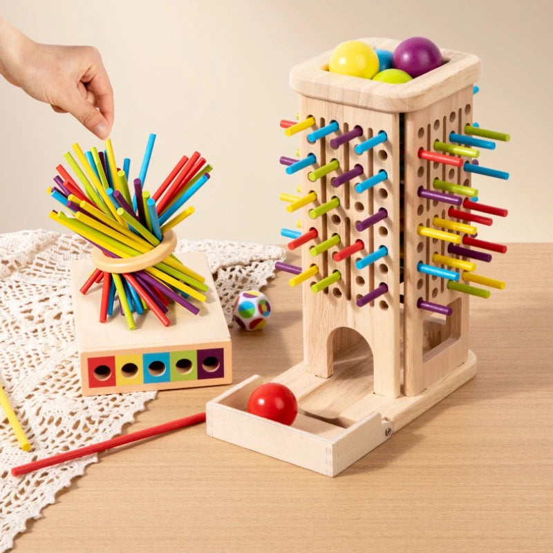 Balance Battle™ – Kids Wooden Brain Training Game