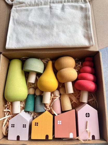 Dream Builder™ Wooden World Play Set