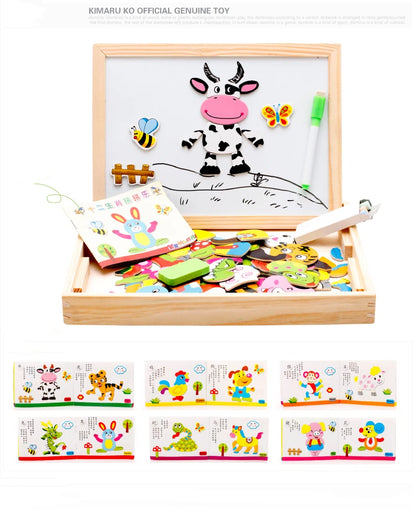 Creative Board™ Wooden Learning Activity Set for Kids