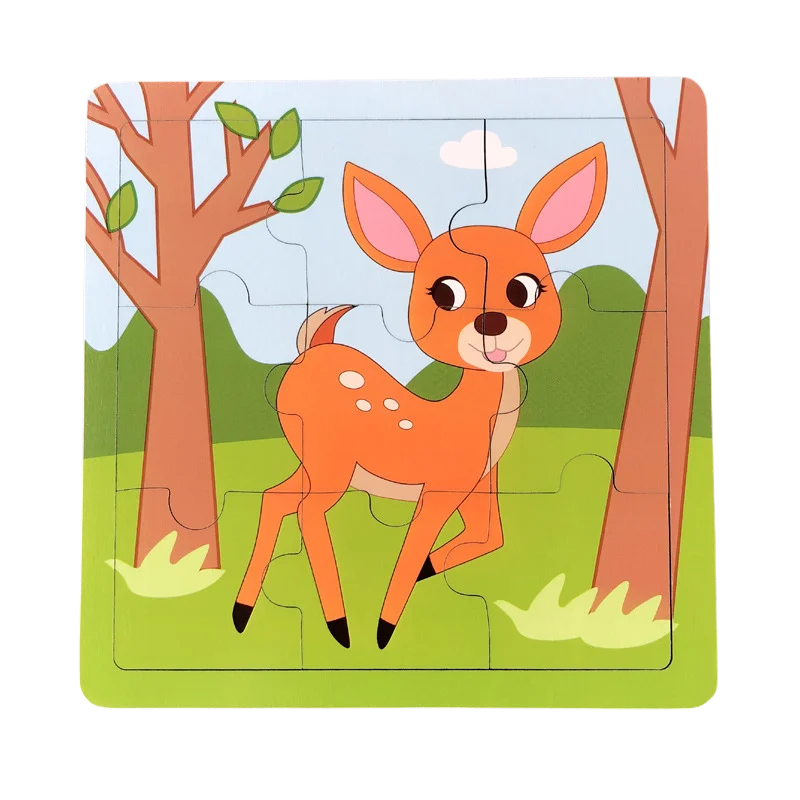 First Discovery™ Around the World Animals Puzzle