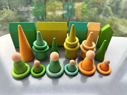 Dream Builder™ Wooden World Play Set