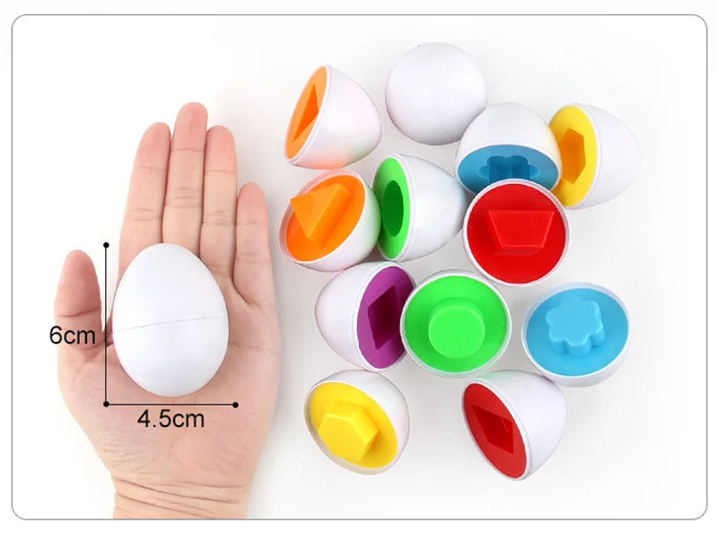 LittleHands™ Shape & Skill Egg Puzzle Toy