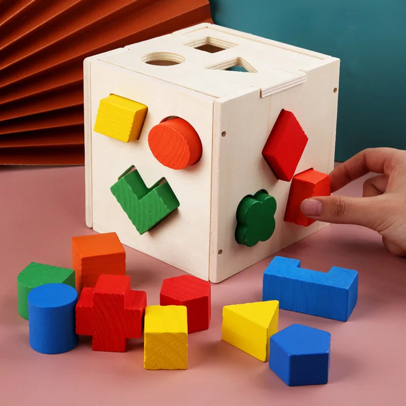 Smart Shapes Montessori Learning Box