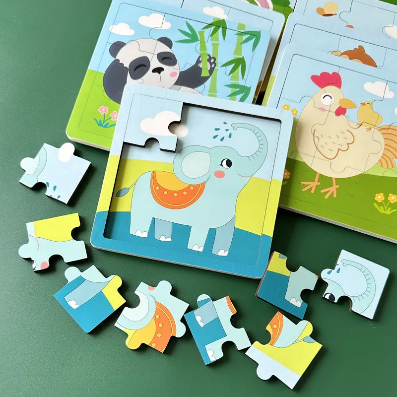 First Discovery™ Around the World Animals Puzzle
