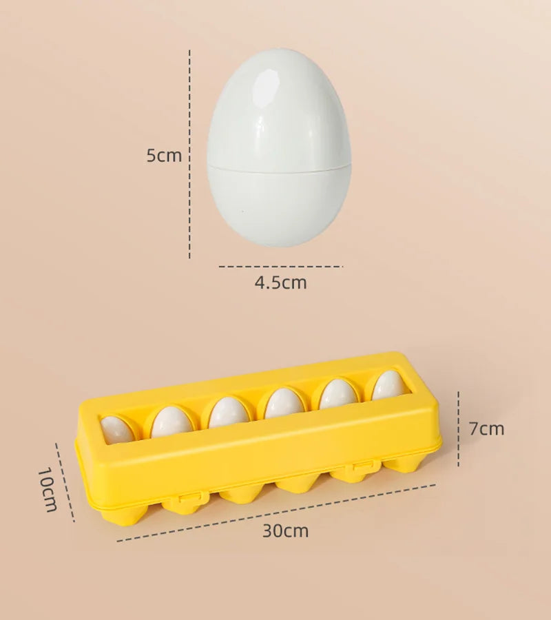 LittleHands™ Shape & Skill Egg Puzzle Toy