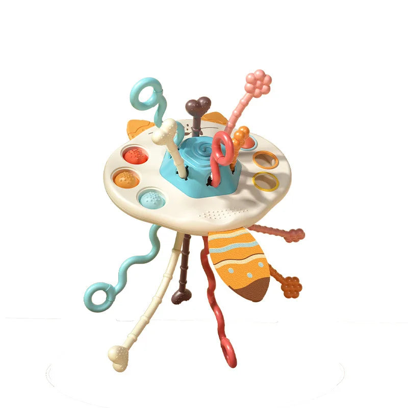 Happy Hands Montessori Teething Pull Toy