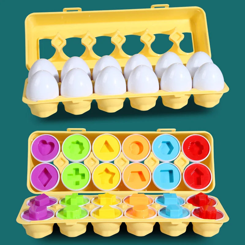 LittleHands™ Shape & Skill Egg Puzzle Toy