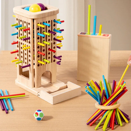 Balance Battle™ – Kids Wooden Brain Training Game