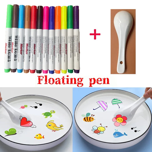 Magic Water Painting Pen Set for Kids Drawing