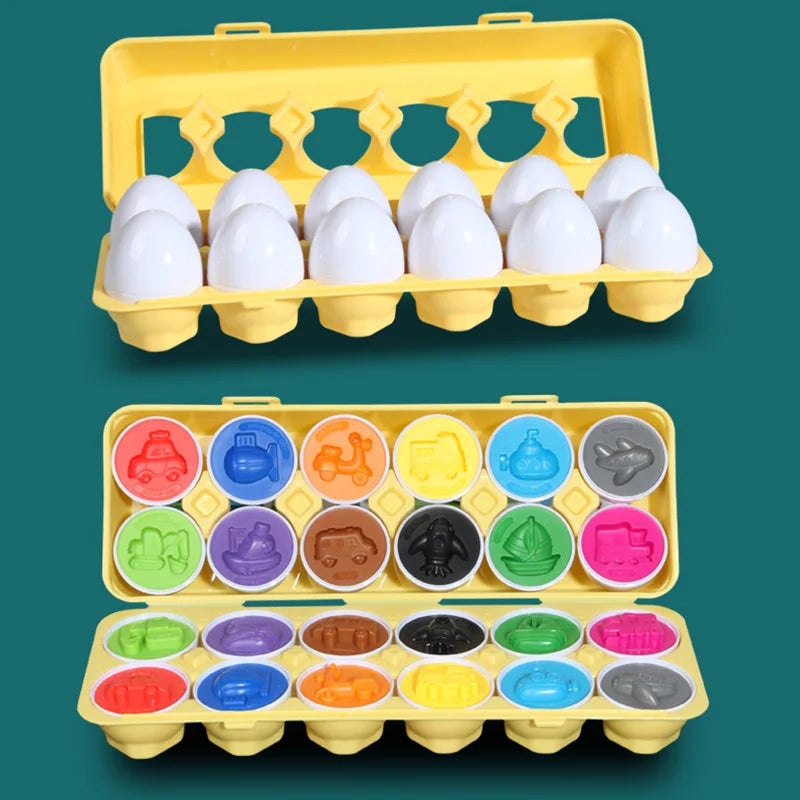 LittleHands™ Shape & Skill Egg Puzzle Toy
