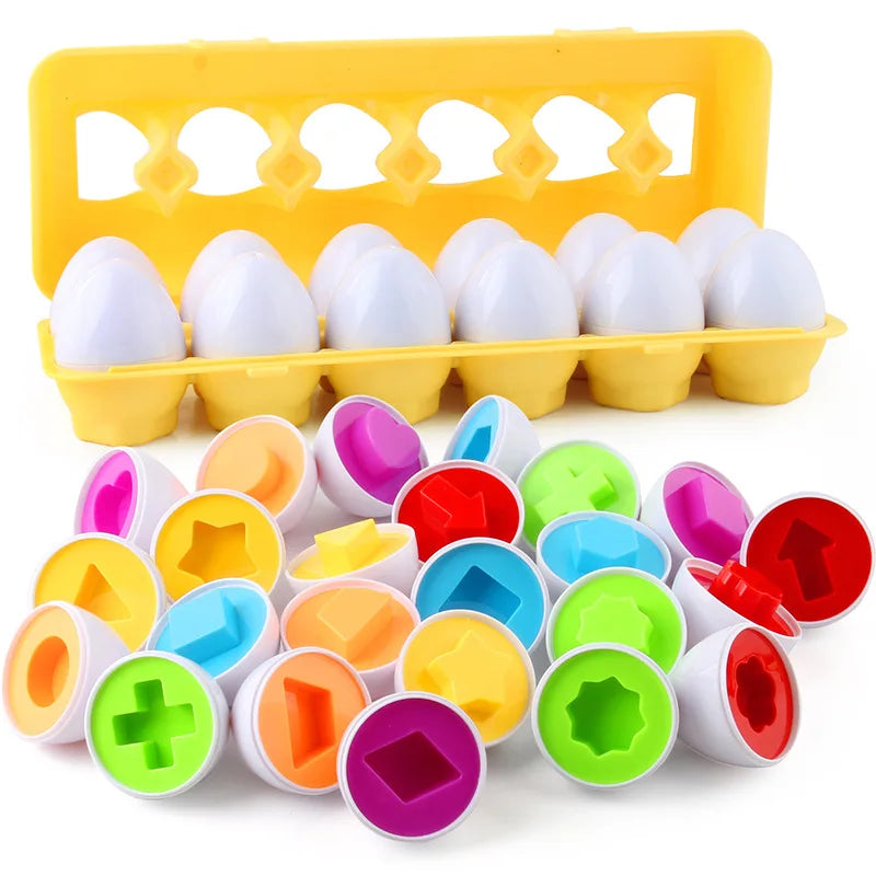 LittleHands™ Shape & Skill Egg Puzzle Toy