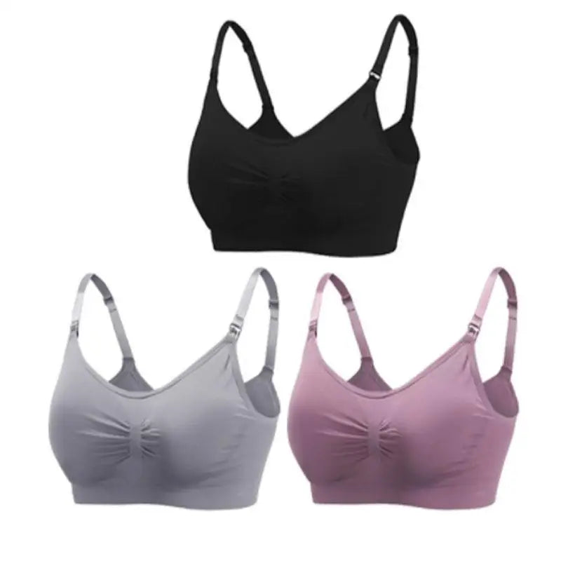 Breathable Seamless Cotton Bra – Soft Daily Comfort