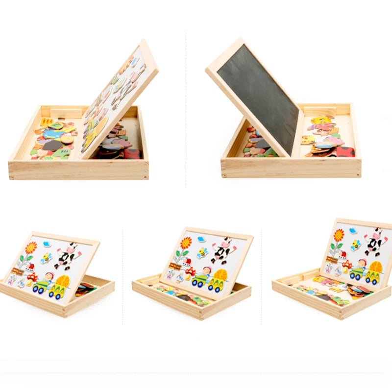 Creative Board™ Wooden Learning Activity Set for Kids