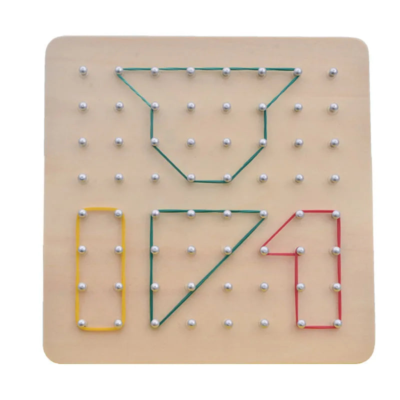 BrightMind Fun & Smart Geometry Puzzle Board